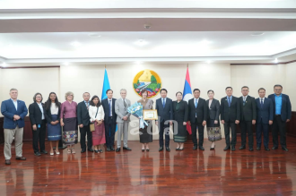 Laos Confers Friendship Medal on Outgoing UNDP Resident Representative
